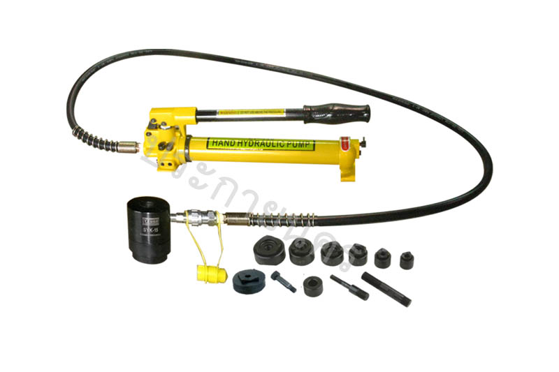 เครื่องมือเจาะรู-น๊อคเอาท์(Hydraulic Punch Driver Set)